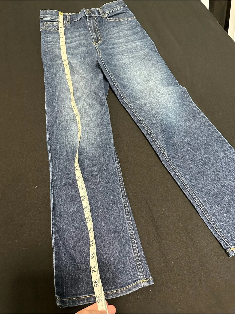 B'Gosh Oshkosh Boys Classic Jeans Set of 3 Size 14S Adjustable Waist School Play